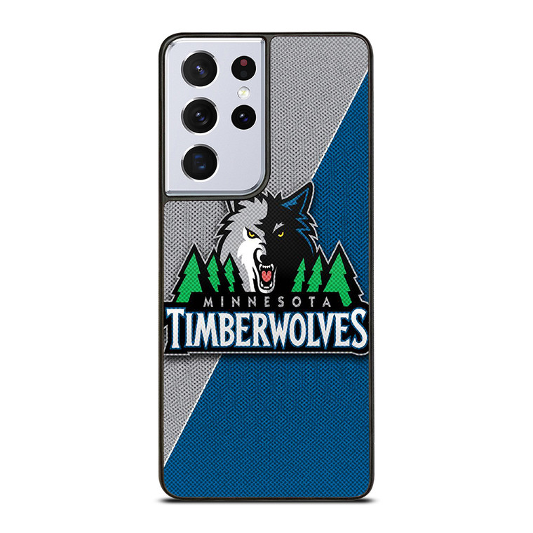 MINNESOTA TIMBERWOLVES NBA BASKETBALL LOGO Samsung Galaxy S21 Ultra Case Cover