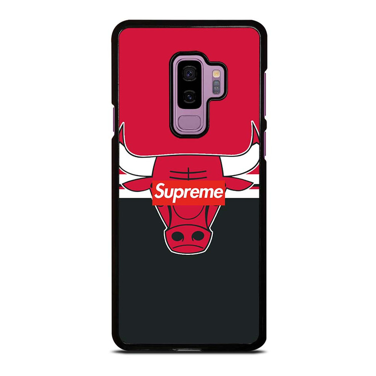 CHICAGO BULLS SUPREME LOGO Samsung Galaxy S9 Plus Case Cover