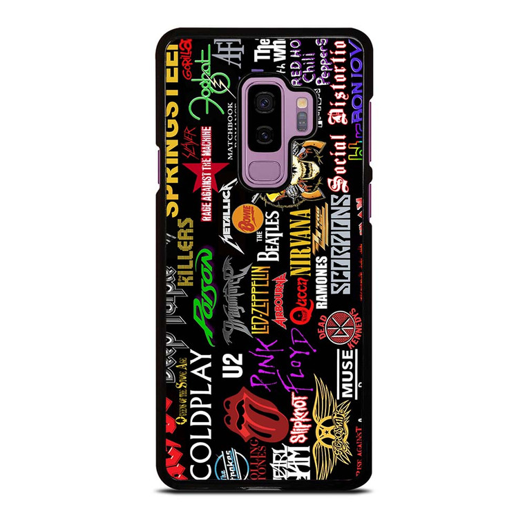 CLASSIC ROCK BAND COLLAGE Samsung Galaxy S9 Plus Case Cover