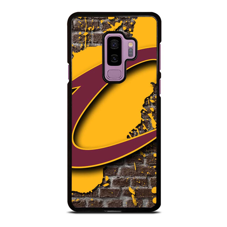 CLEVELAND CAVALIERS WALL SPLASH Samsung Galaxy S9 Plus Case Cover