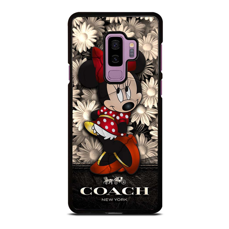 COACH FLOWER MINNIE MOUSE Samsung Galaxy S9 Plus Case Cover