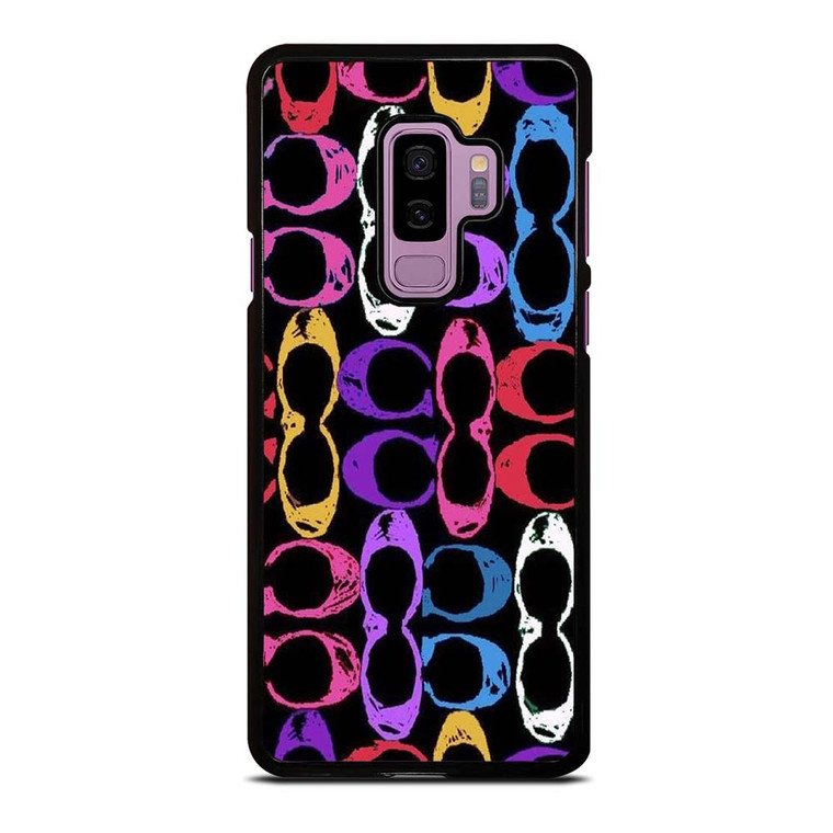 COACH NEW YORK ART LOGO Samsung Galaxy S9 Plus Case Cover