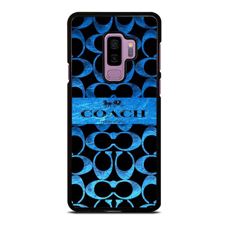 COACH NEW YORK BLUE 2 Samsung Galaxy S9 Plus Case Cover