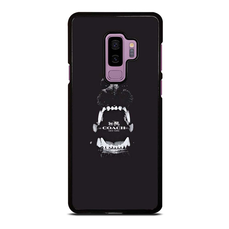 COACH NEW YORK LOGO DOG Samsung Galaxy S9 Plus Case Cover
