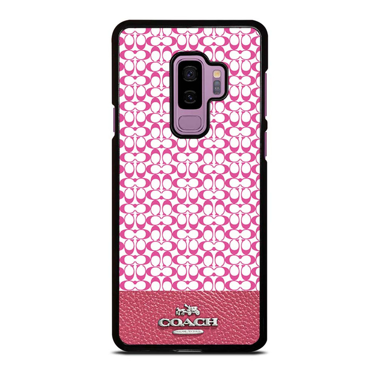 COACH NEW YORK PINK Samsung Galaxy S9 Plus Case Cover