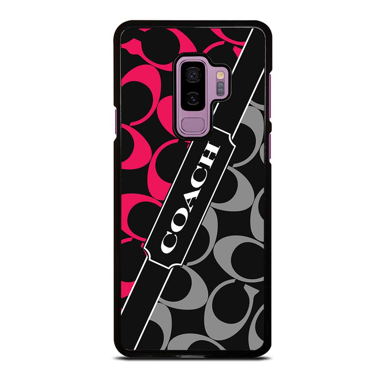 COACH NEW YORK RED WHITE Samsung Galaxy S9 Plus Case Cover