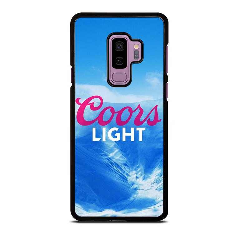 COORS LIGHT BEER ICED MOUNT Samsung Galaxy S9 Plus Case Cover