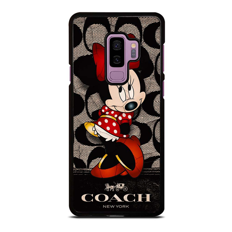 CUTE COACH MINNIE MOUSE Samsung Galaxy S9 Plus Case Cover