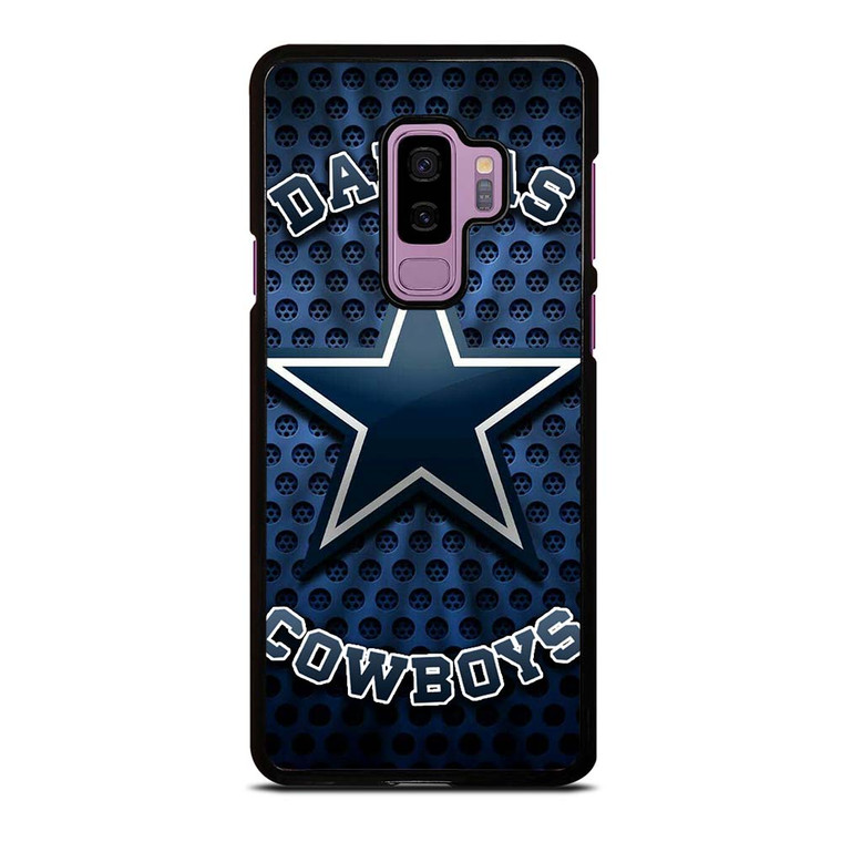DALLAS COWBOYS BLUE METAL SYMBOL Samsung Galaxy S9 Plus Case Cover