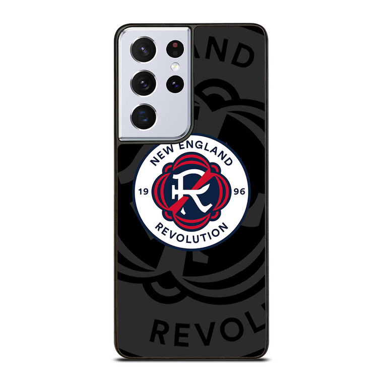 NEW ENGLAND REVOLUTION MLS BLACK Samsung Galaxy S21 Ultra Case Cover