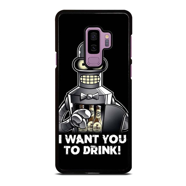 FUTURAMA BENDER QUOTE Samsung Galaxy S9 Plus Case Cover