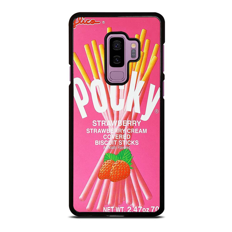 GLICO POCKY STRAWBERRY Samsung Galaxy S9 Plus Case Cover