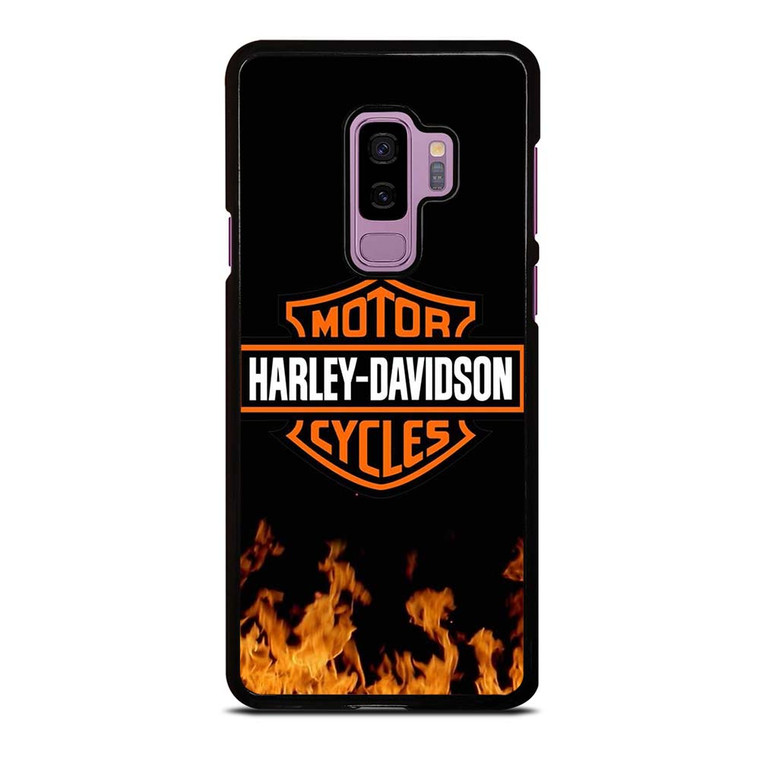 HARLEY DAVIDSON FIRE LOGO Samsung Galaxy S9 Plus Case Cover