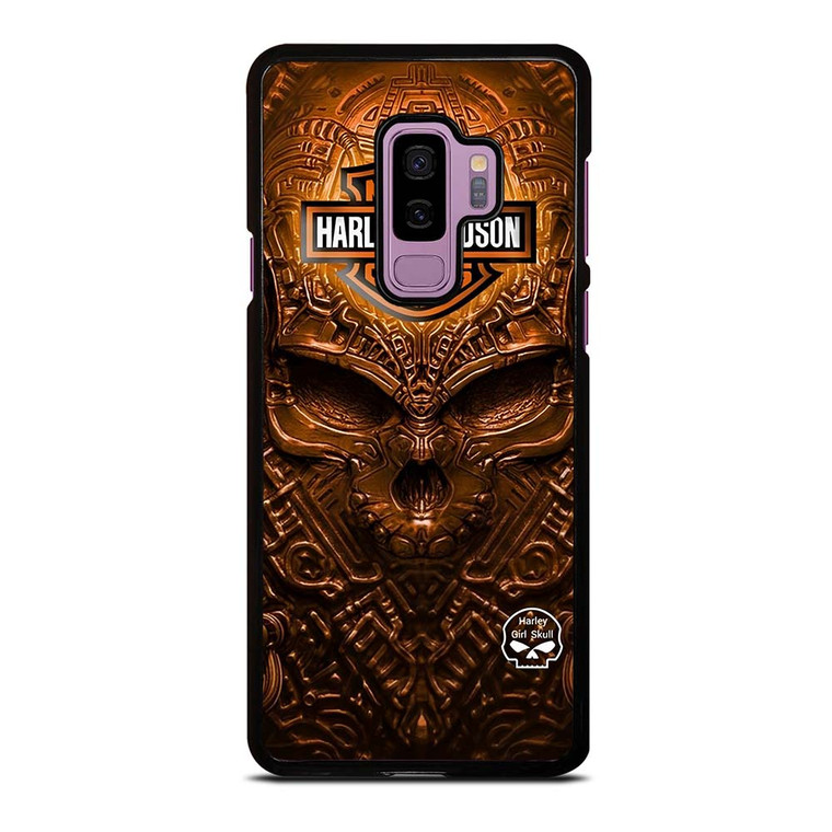 HARLEY DAVIDSON SKULL METAL MOTOR Samsung Galaxy S9 Plus Case Cover