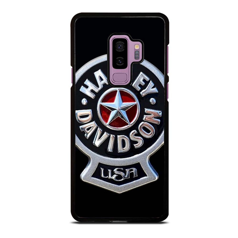 HARLEY DAVIDSON USA METAL EMBLEM Samsung Galaxy S9 Plus Case Cover