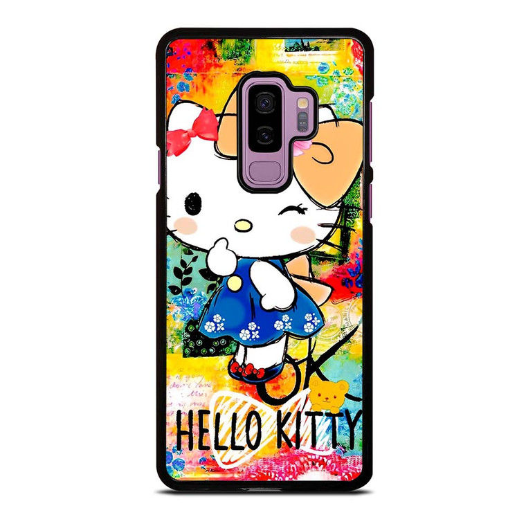 HELLO KITTY ART Samsung Galaxy S9 Plus Case Cover