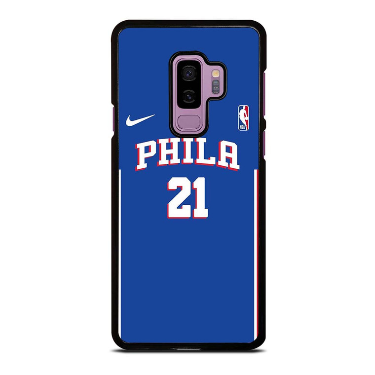 JOEL EMBIID PHILADELPHIA SIXERS NBA Samsung Galaxy S9 Plus Case Cover JOEL EMBIID PHILADELPHIA SIXERS NBA Samsung Galaxy S9 Plus Case Cover