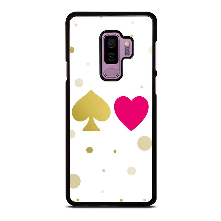 KATE SPADE AND HEART NEW YORK LOGO Samsung Galaxy S9 Plus Case Cover