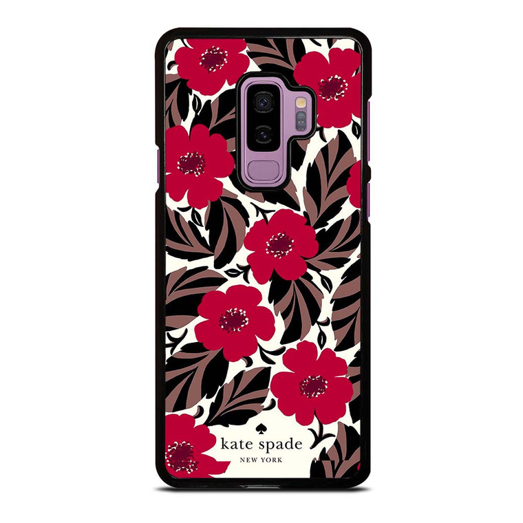 KATE SPADE FLOWER RED Samsung Galaxy S9 Plus Case Cover