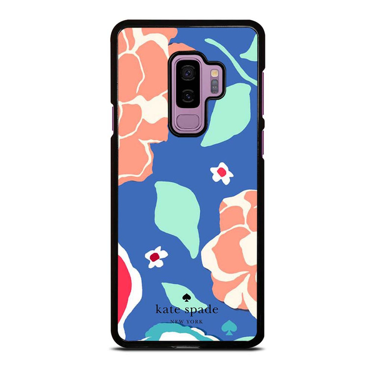 KATE SPADE NEW YORK BLUE FLORAL Samsung Galaxy S9 Plus Case Cover KATE SPADE NEW YORK BLUE FLORAL Samsung Galaxy S9 Plus Case Cover