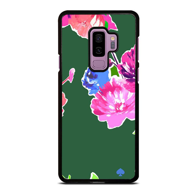 KATE SPADE NEW YORK GREEN FLORAL Samsung Galaxy S9 Plus Case Cover KATE SPADE NEW YORK GREEN FLORAL Samsung Galaxy S9 Plus Case Cover