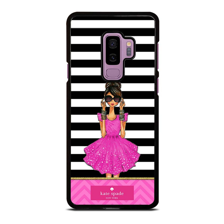 KATE SPADE PINK GIRLS Samsung Galaxy S9 Plus Case Cover KATE SPADE PINK GIRLS Samsung Galaxy S9 Plus Case Cover
