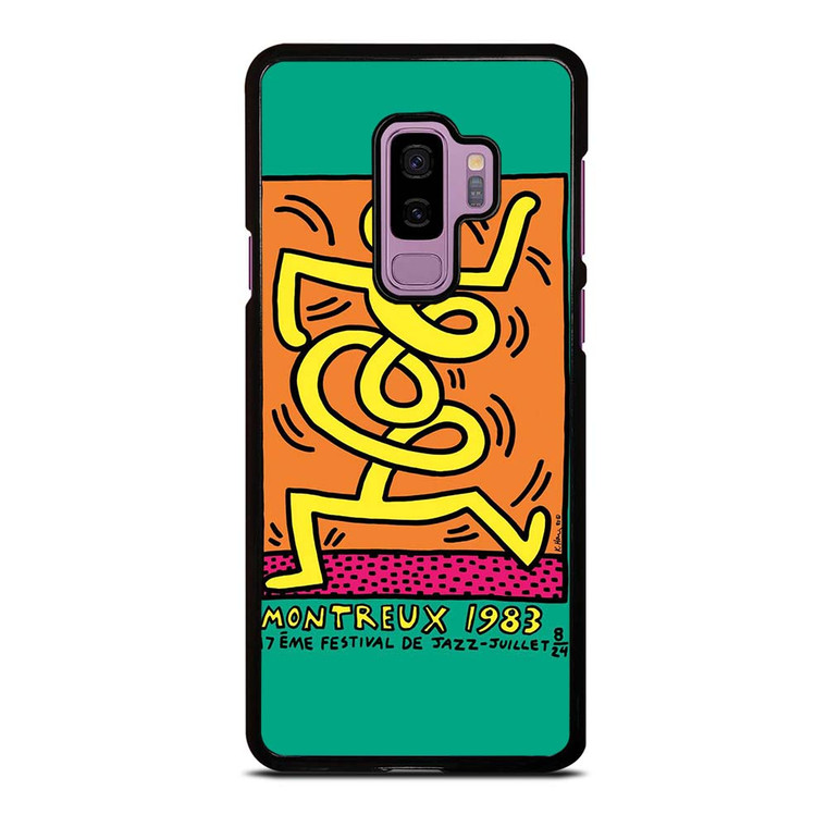 KEITH HARING MONTREUX 1983 Samsung Galaxy S9 Plus Case Cover