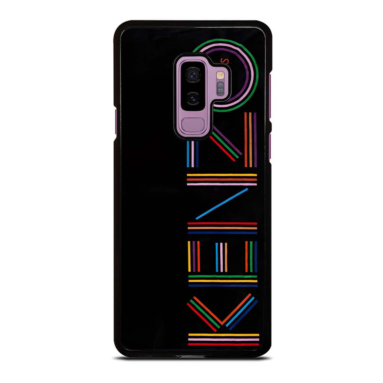 KENZO PARIS COLORFUL LOGO Samsung Galaxy S9 Plus Case Cover