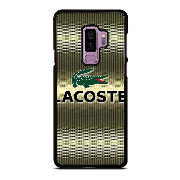 LACOSTE GOLD EMBLEM Samsung Galaxy S9 Plus Case Cover