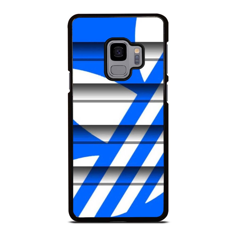 ADIDAS SLICED LOGO BLUE  Samsung Galaxy S9 Case Cover