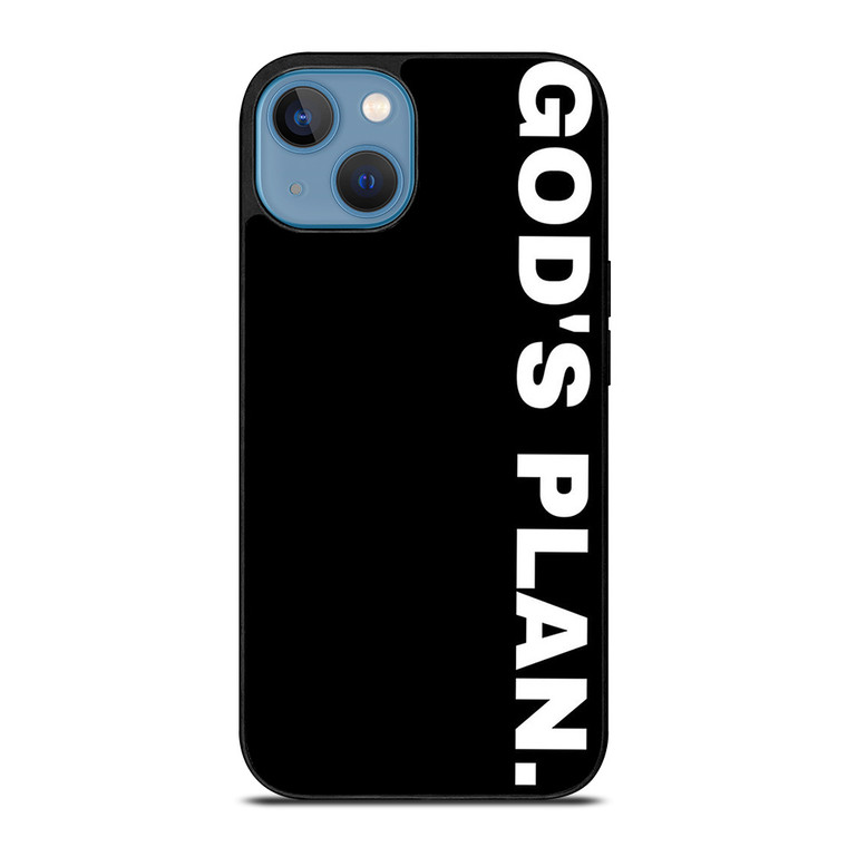 GODS PLAN DRAKE RAPPER iPhone 13 Case Cover
