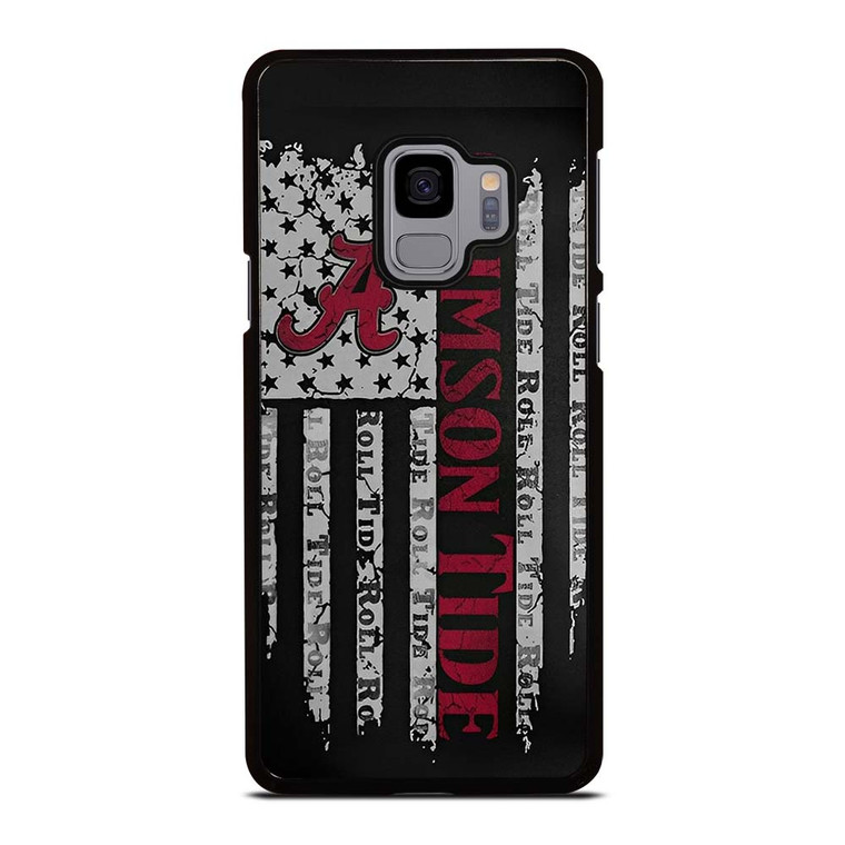 ALABAMA CRIMSON TIDE FLAG MLS Samsung Galaxy S9 Case Cover