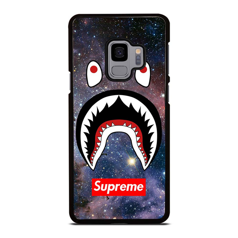 BAPE CAMO SHARK SUPREME NEBULA Samsung Galaxy S9 Case Cover