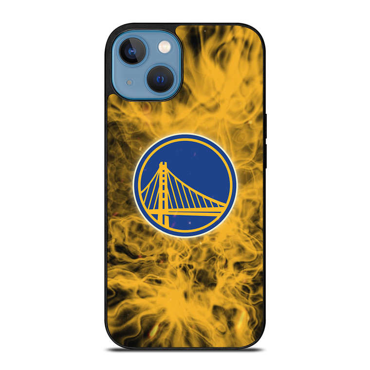 GOLDEN STATE WARRIORS BASKETBALL NBA FIRE iPhone 13 Case Cover