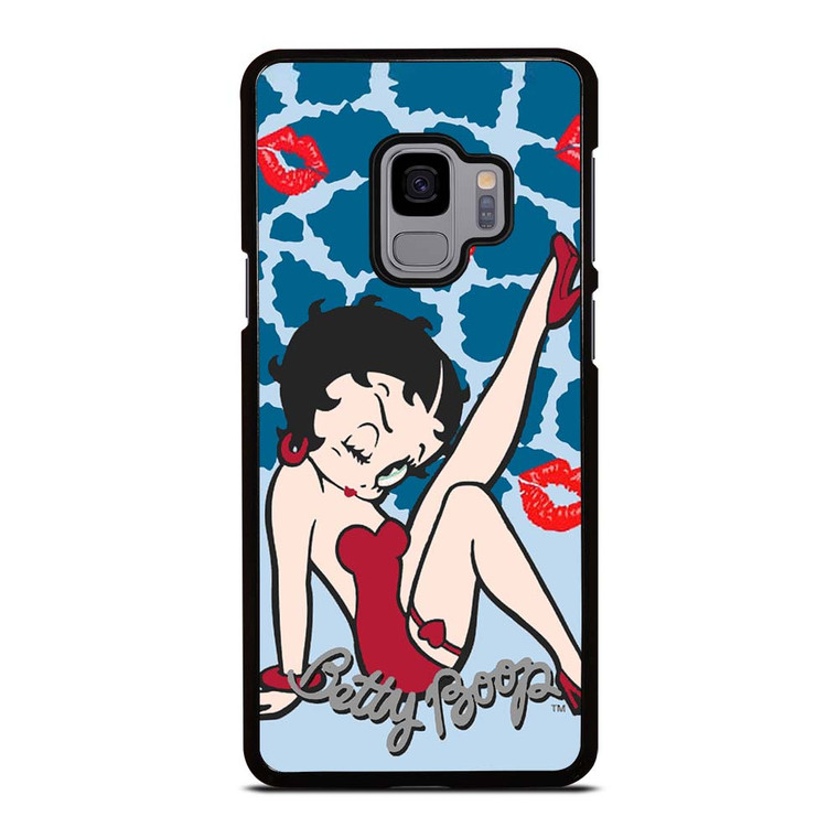 BETTY BOOP KISS CARTOON Samsung Galaxy S9 Case Cover