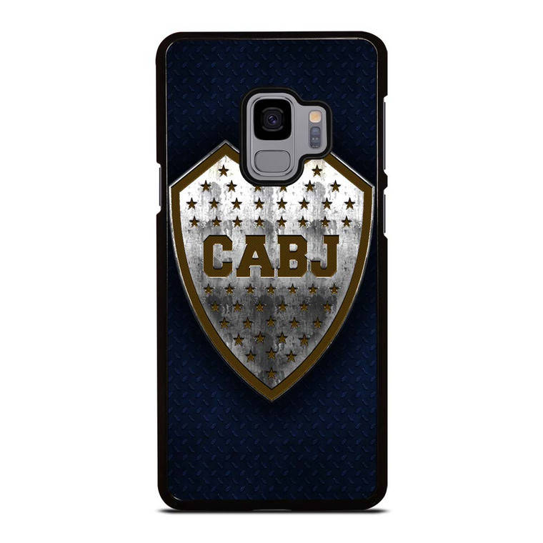 BOCA JUNIORS FC METAL LOGO Samsung Galaxy S9 Case Cover