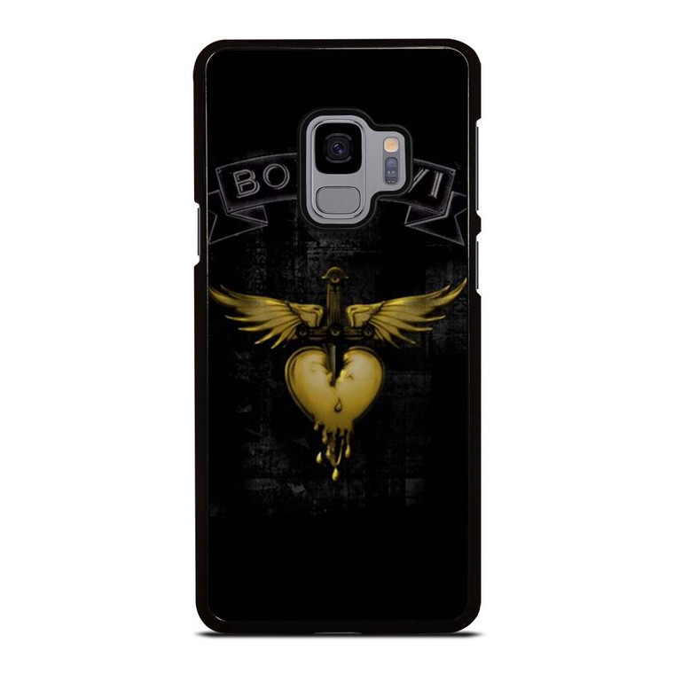BON JOVI BAND GOLD LOGO Samsung Galaxy S9 Case Cover