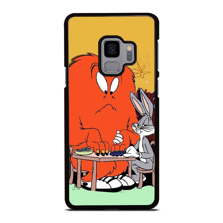 BUGS BUNNY AND GOSSAMER RED LOONEY TUNNES Samsung Galaxy S9 Case Cover