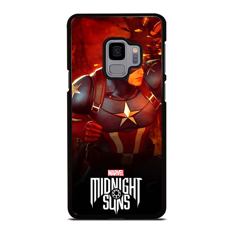 CAPTAIN AMERICA MARVEL MIDNIGHT SUNS Samsung Galaxy S9 Case Cover
