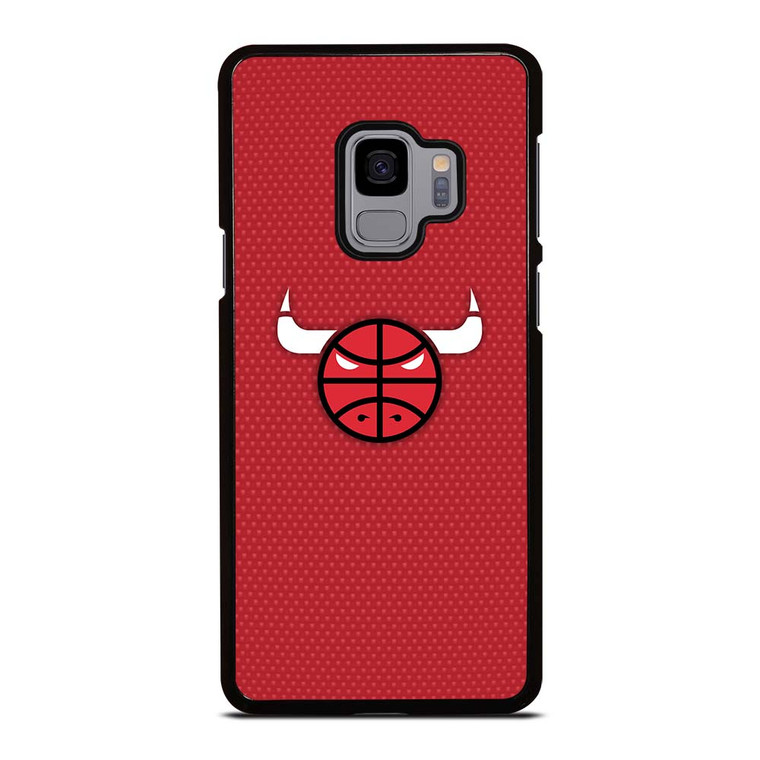 CHICAGO BULLS LOGO FAN ART Samsung Galaxy S9 Case Cover