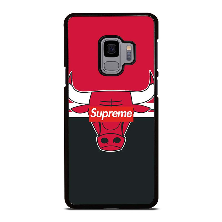 CHICAGO BULLS SUPREME LOGO Samsung Galaxy S9 Case Cover