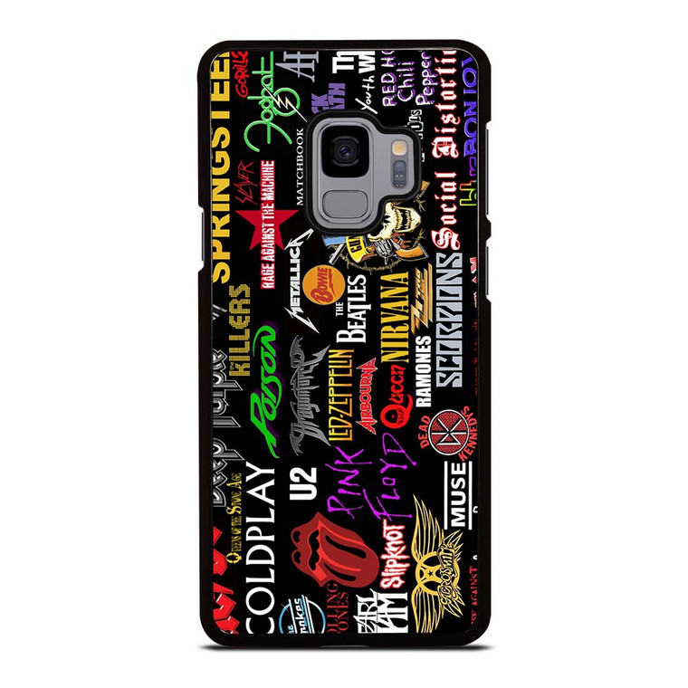 CLASSIC ROCK BAND COLLAGE Samsung Galaxy S9 Case Cover