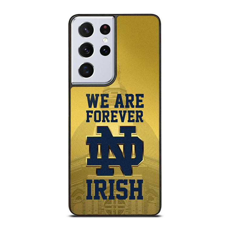 NOTRE DAME FIGHTING IRISH FOREVER Samsung Galaxy S21 Ultra Case Cover