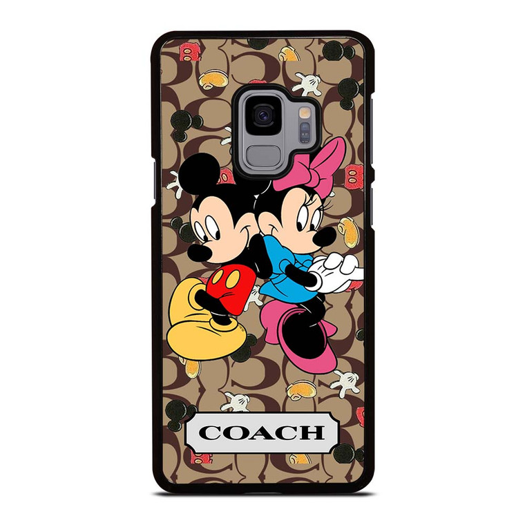 COACH MICKEY MINNIE MOUSE LOVE Samsung Galaxy S9 Case Cover