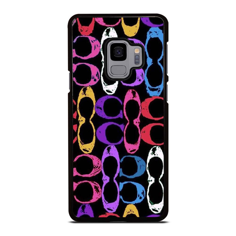 COACH NEW YORK ART LOGO Samsung Galaxy S9 Case Cover