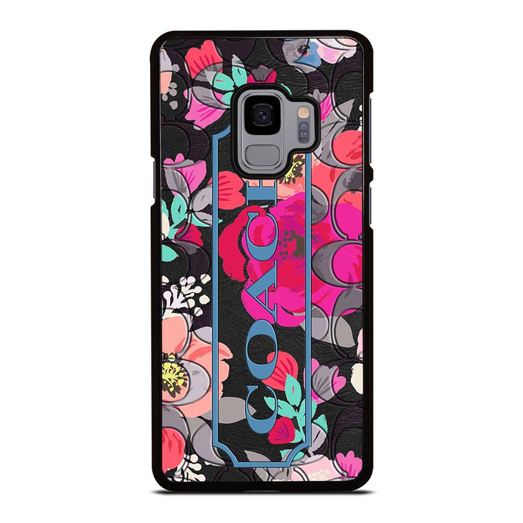 COACH NEW YORK FLOWER Samsung Galaxy S9 Case Cover