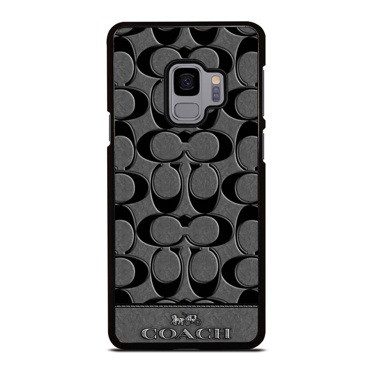COACH NEW YORK GREY Samsung Galaxy S9 Case Cover