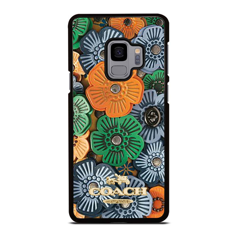 COACH NEW YORK TEA ROSE Samsung Galaxy S9 Case Cover