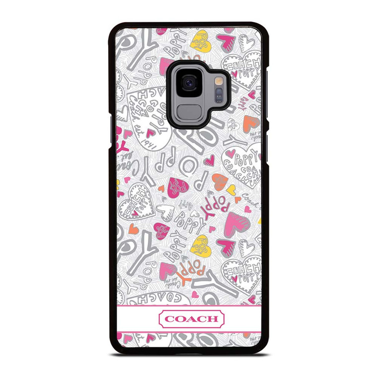 COACH POPPY COLOR Samsung Galaxy S9 Case Cover