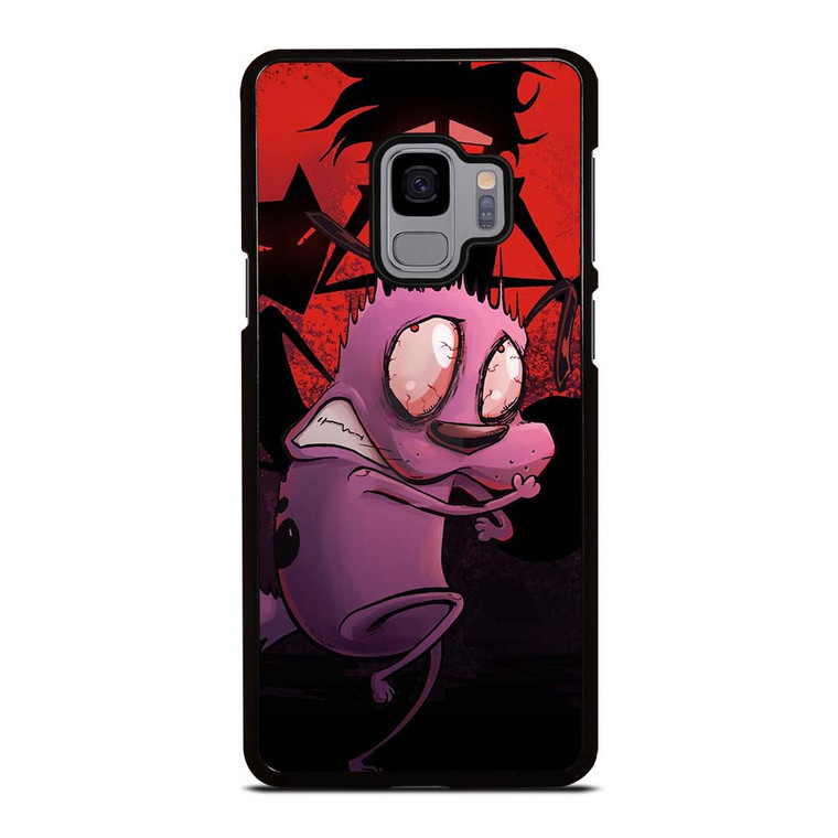 COURAGE THE COWARDLY DOG CARTOON Samsung Galaxy S9 Case Cover